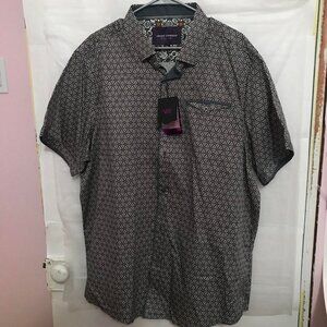 Vincent D'Amerique Mens Purple Label 1XL Button Up Collared Shirt NWT